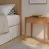 Mesita de Noche con Cajón en Fresno Natural VEDIA CG2120FN
