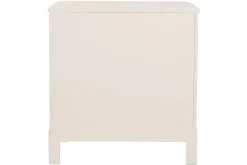 Mesita de Noche con 2 Cajones MDF y Metal MB-220062