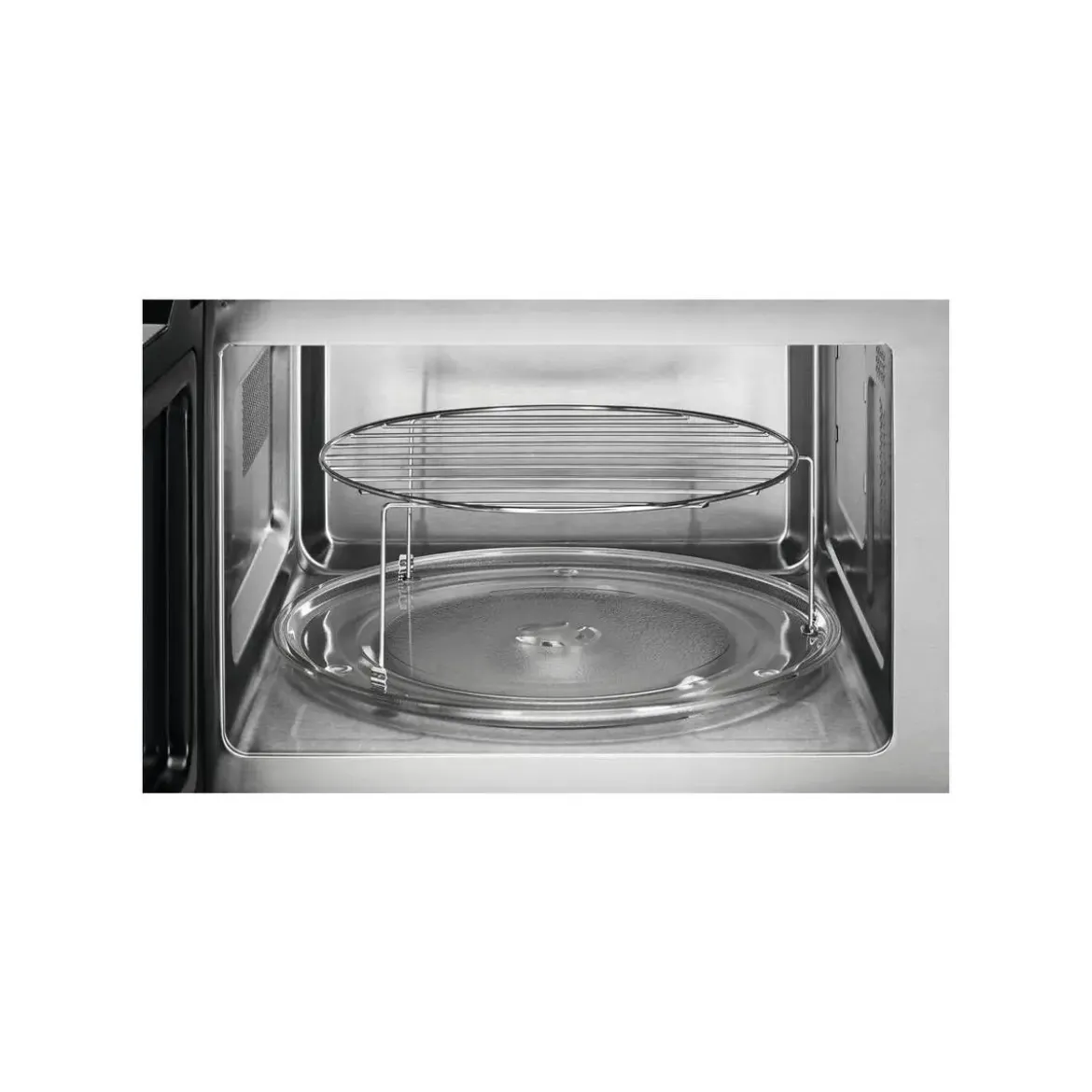 Microondas AEG OS5MG20EB 20L con Grill 1000W Cristal Negro Integrable