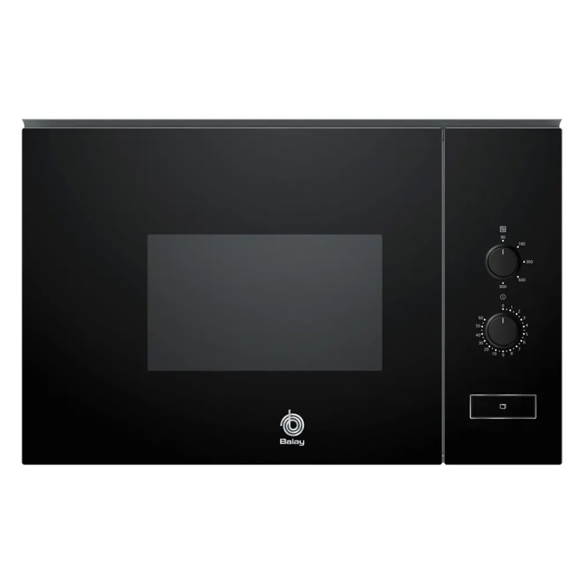 Microondas Balay integrable 20L sin grill cristal negro 3CP5002N3