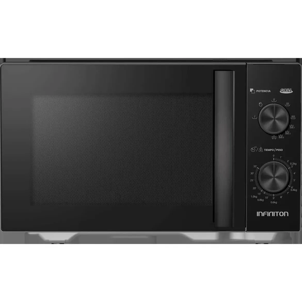 Microondas con Grill 25L 800W Negro INFINITON MWGB2590