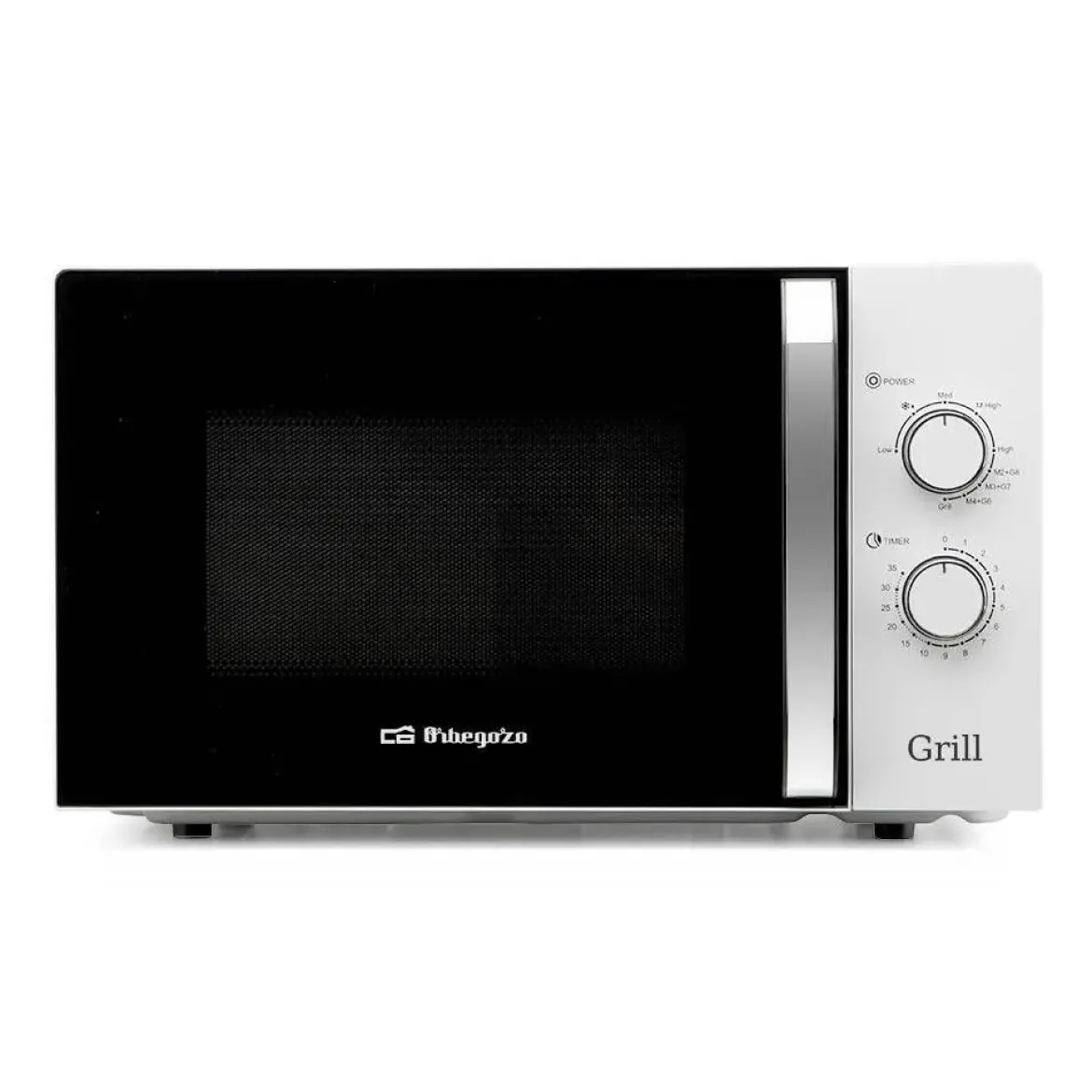 Microondas con Grill 30L 950W 1200W ORBEGOZO MIG3022