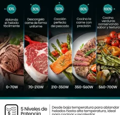 Microondas Hisense H20MOBP1G 20L con Grill Negro 700W Compacto
