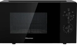 Microondas Hisense H20MOBP1G 20L con Grill Negro 700W Compacto