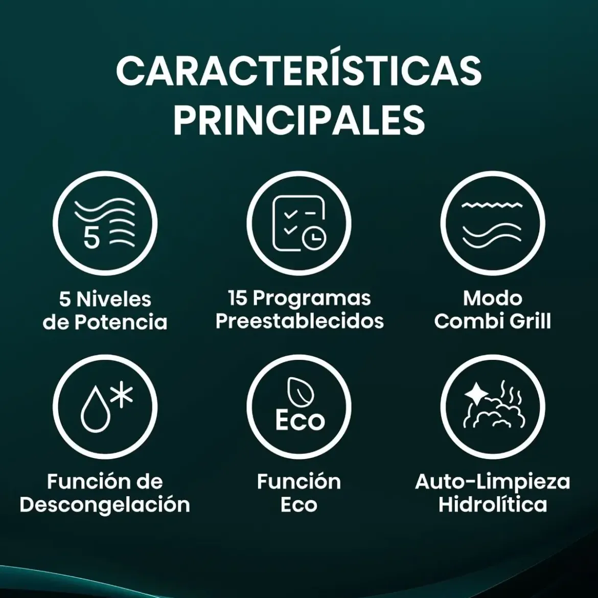 Microondas Hisense Integrable 20L Grill Inox BIM320G41X