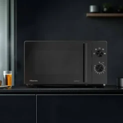 Microondas Hisense 20L Negro con Tecnología Inverter H20MOBP1HI