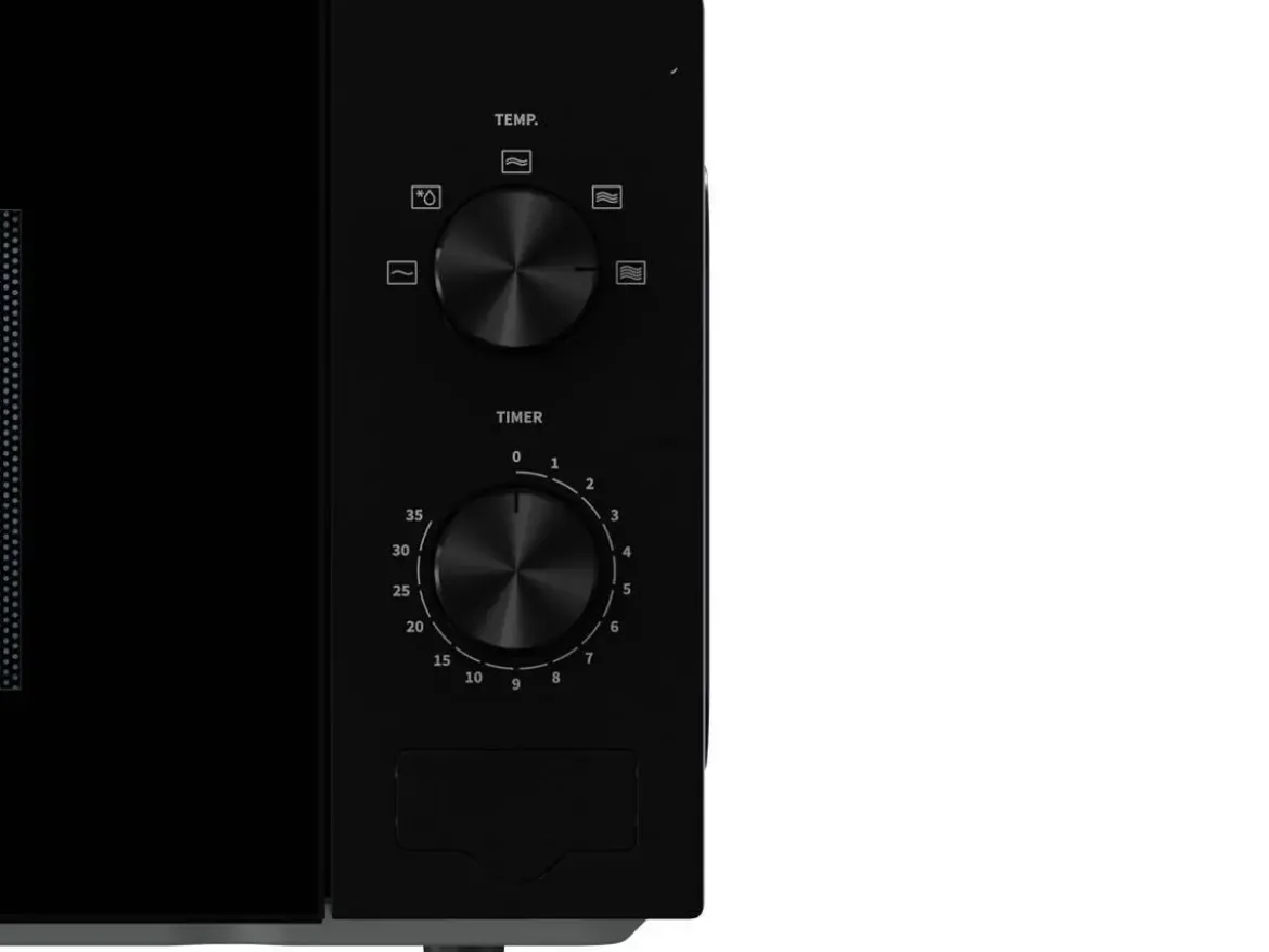 Microondas Hisense 20L 700W Negro con Modo ECO H20MOBP1