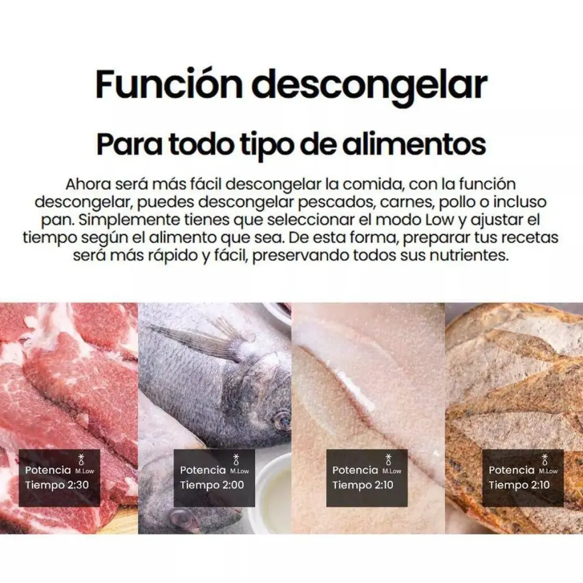 Microondas Infiniton 23L Sin Plato Giratorio 800W MWFB2370