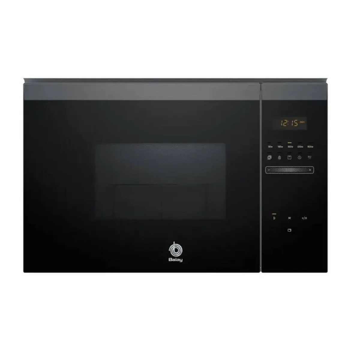Microondas integrable Balay cristal negro grill 25L 3CG4175G3