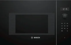 Microondas integrable Bosch 20L sin marco cristal negro BFL524MB0