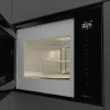 Microondas Integrable Cristal Negro 25L con Grill HISENSE BIM325GI63DBG
