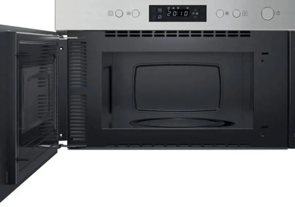 Microondas Integrable Hotpoint 22L con Grill y Vapor HMK11OX