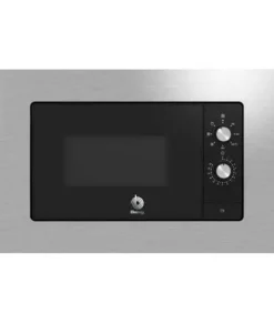 Microondas 20 L C/Grill Encastrable Negro con Marco Acero Inoxidable BALAY 3CG6112X3