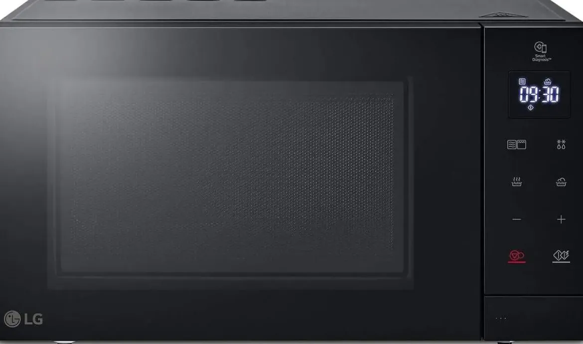 Microondas LG 30 Litros Negro con Grill y Control Táctil MH7032JAB