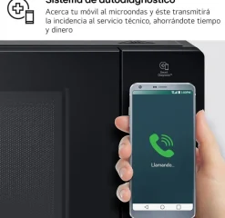 Microondas LG 30 Litros Negro con Grill y Control Táctil MH7032JAB