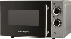 Microondas Orbegozo 20L Grill Inox MIG2550 MIG2550