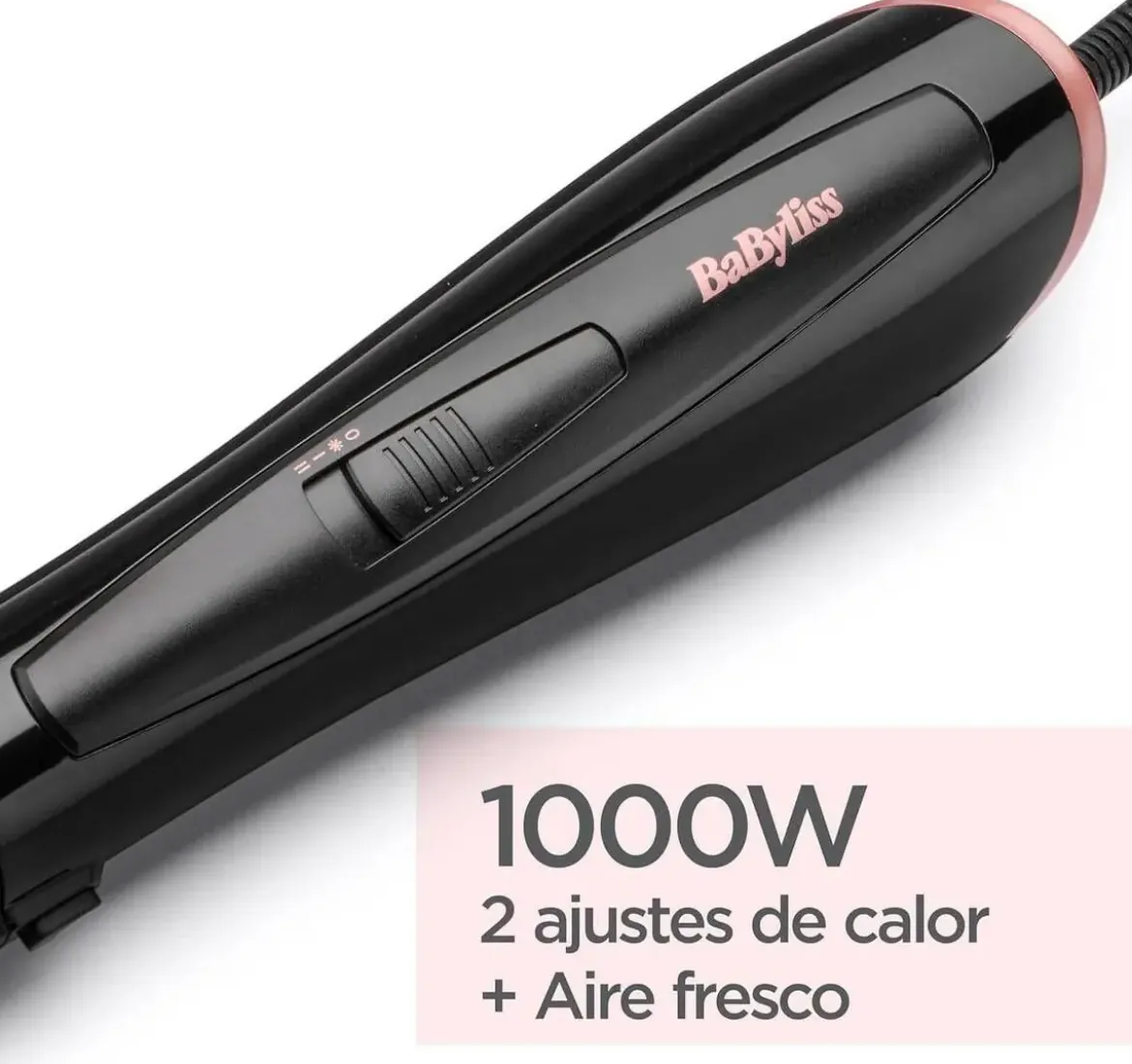 Moldeador Babyliss 1000W 3 Accesorios Negro AS126E