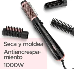 Moldeador Babyliss 1000W 3 Accesorios Negro AS126E