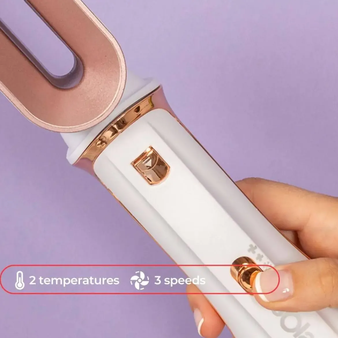 Moldeador de Pelo 5 en 1 con Tecnología Iónica SOLAC MD7405