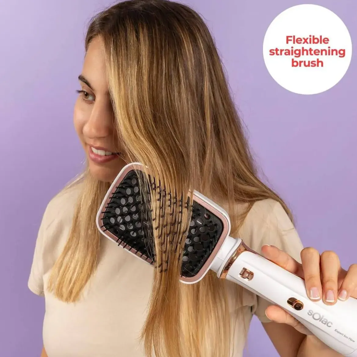 Moldeador de Pelo 5 en 1 con Tecnología Iónica SOLAC MD7405