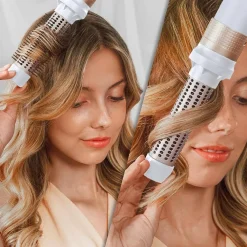 Moldeador Multifunción Bamba CeramicCare 14in1 AirGlam Champagne CECOTEC