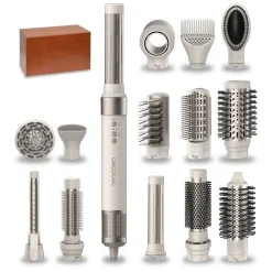 Moldeador Multifunción Bamba CeramicCare 14in1 AirGlam Champagne CECOTEC