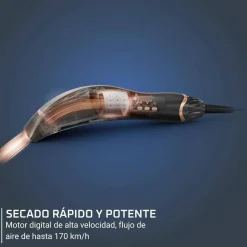 Moldeador Secador Alisador Rowenta Air Motion Efecto Coanda CF8C20