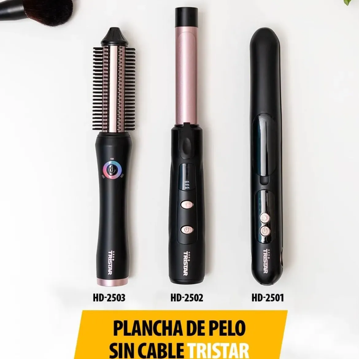 Moldeador TRISTAR Rizador Cabello S/Cable 210ºc HD2502