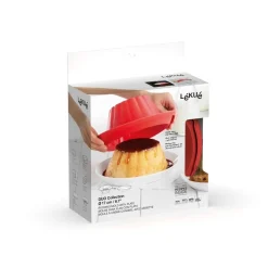 Molde Flanera de Silicona Antiadherente con Tapa LEKUE 887086
