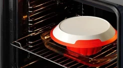 Molde Flanera de Silicona Antiadherente con Tapa LEKUE 887086