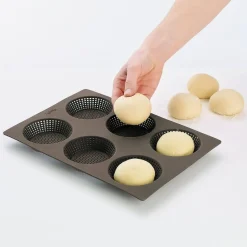 Molde para Panecillos de Silicona Marrón LEKUE 882661