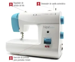 Máquina de Coser Alfa Next820Plus 8436016688345