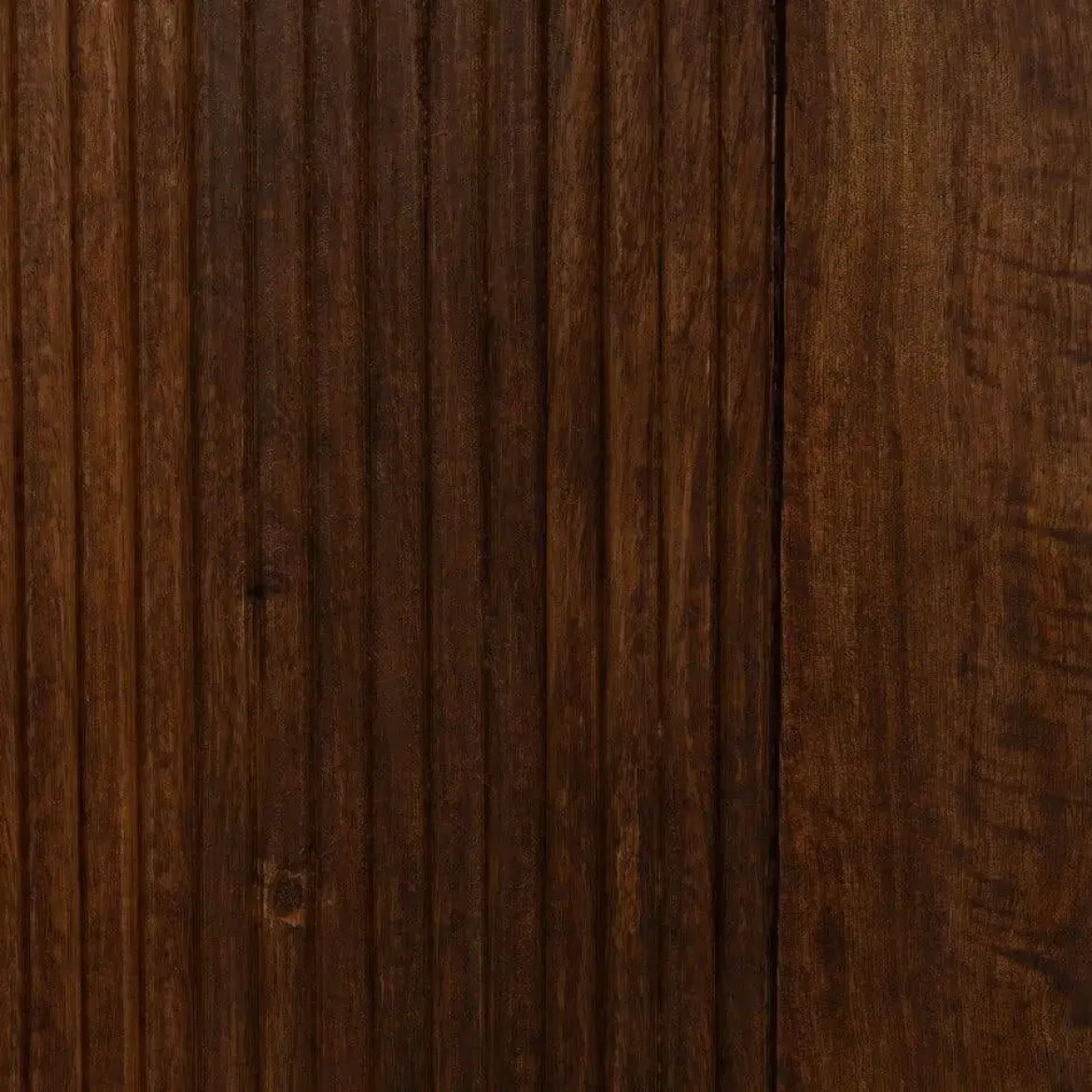 Mueble Alto de Madera de Mango con Huecos Asimétricos y 2 Puertas 60 cm 612719