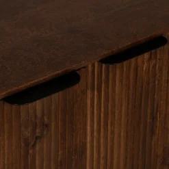 Mueble Auxiliar de Madera de Mango con 2 Puertas 80 cm 612717