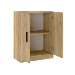 Mueble Bajo de 2 Puertas de Cocina de Melamina AURA