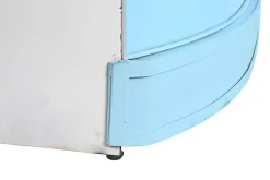 Mueble Bar de Hierro y Mango 157 cm Furgoneta Clásica Turquesa MB-211332