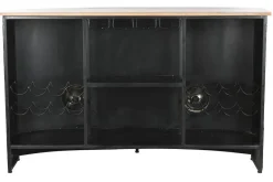 Mueble Bar de Hierro y Mango 157 cm Furgoneta Clásica Turquesa MB-211332