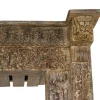 Mueble Bar de Teca Tallada Natural MB-217957