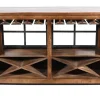 Mueble Bar Industrial en Mango y Metal MB-228284