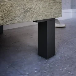 Mueble de Baño con 2 Cajones y Espejo 305422C AIR
