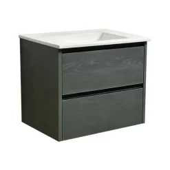 Mueble de Baño de 60 cm con 2 Cajones FAMILY TECH