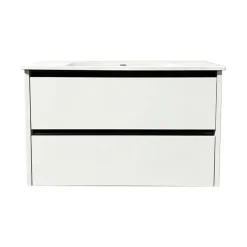 Mueble de Baño de 80 cm con 2 Cajones FAMILY TECH