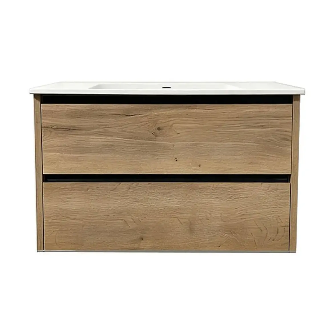 Mueble de Baño de 80 cm con 2 Cajones FAMILY TECH