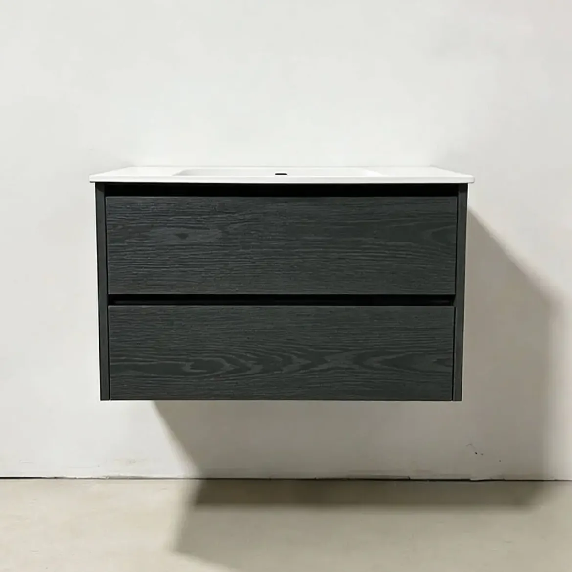 Mueble de Baño de 80 cm con 2 Cajones FAMILY TECH