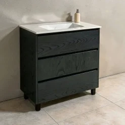 Mueble de Baño de 80 cm con 3 Cajones FAMILY TECH