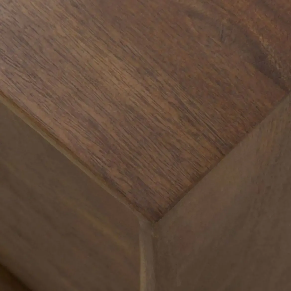 Mueble de televisiónde 3 puertas lisas de madera de mango natural con patas de metal GABAR 10822