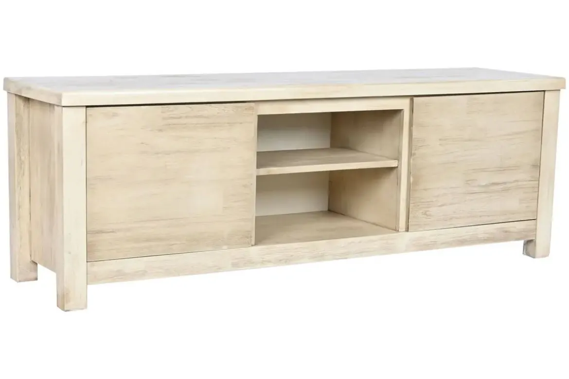 Mueble de TV Acacia Natural 2 Puertas 160 cm MB-209026
