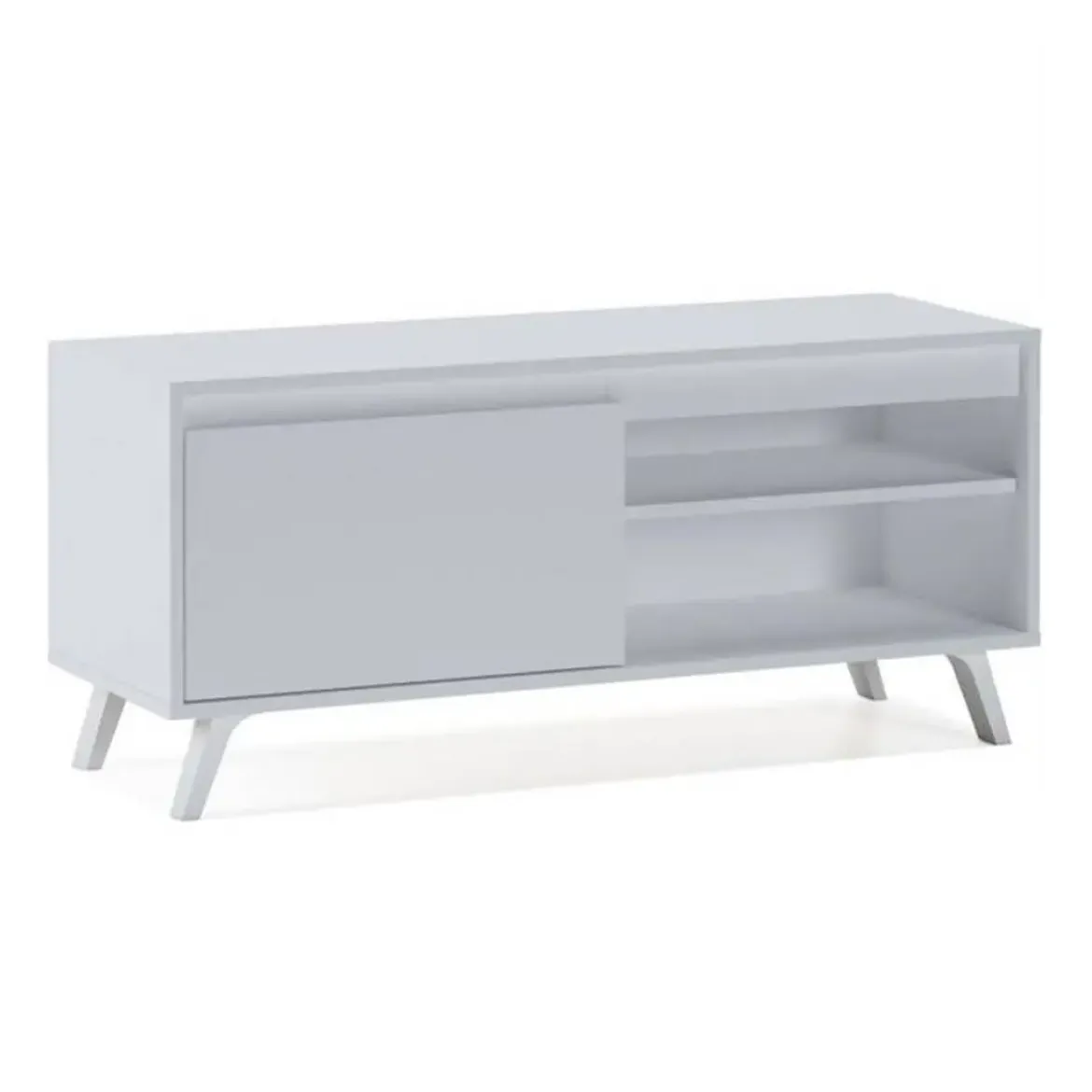 Mueble de TV 100 cm Color Blanco DAMIEN MBLMTV0000013
