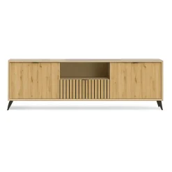 Mueble de TV 200 cm Gris Coco-Amazonas TEIDE