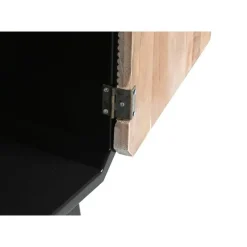 Mueble de TV de Madera Color Negro y Natural MB-204971
